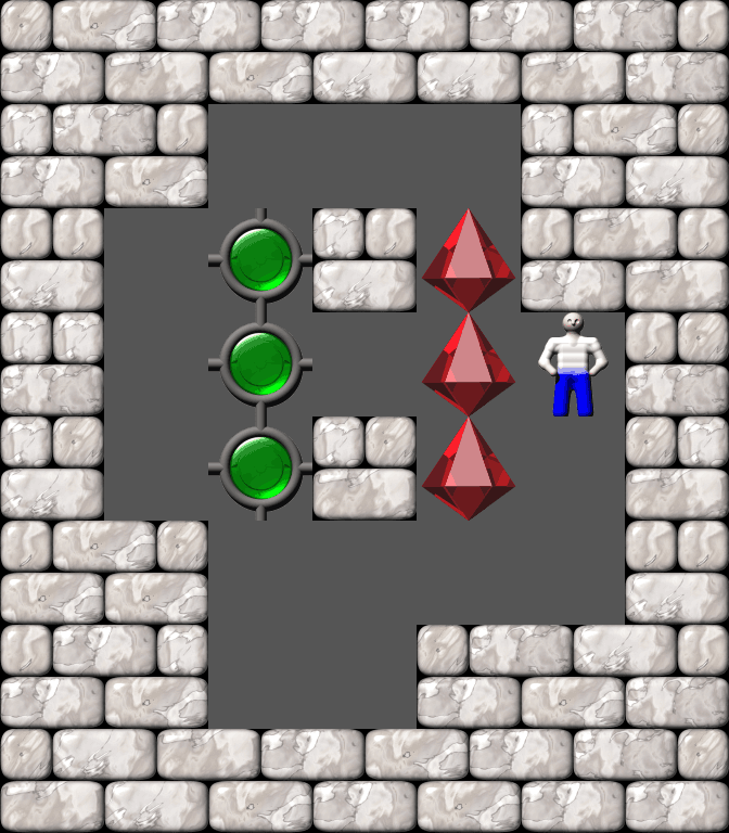 Сокобан More Bugs collections уровень 335